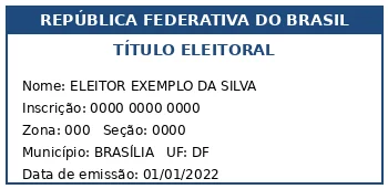 Título de Eleitor Brasileiro