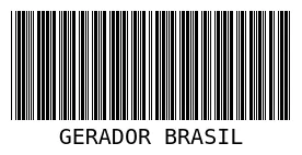 Gerador de Código de Barras Gerador de Código de Barras